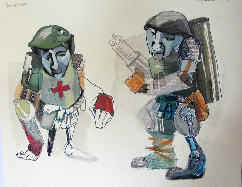 Mutter Courage und ihre Kinder