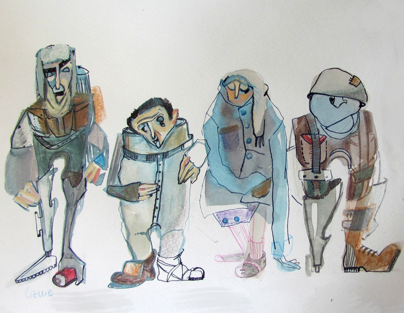 Mutter Courage und ihre Kinder